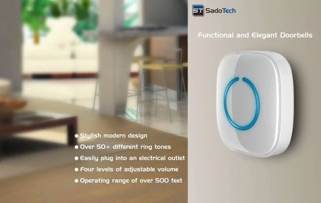 SadoTech Model CXR Wireless Doorbell Review 2