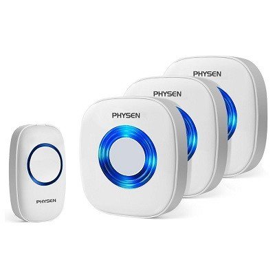 Best Wireless Doorbell, light up push button