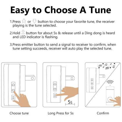 Homasy Mini Wireless Doorbell Review - Wireless Home Guide